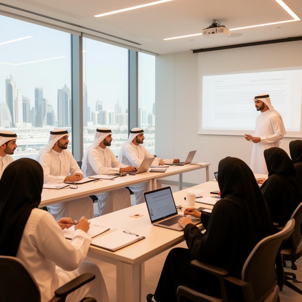 Professional training session